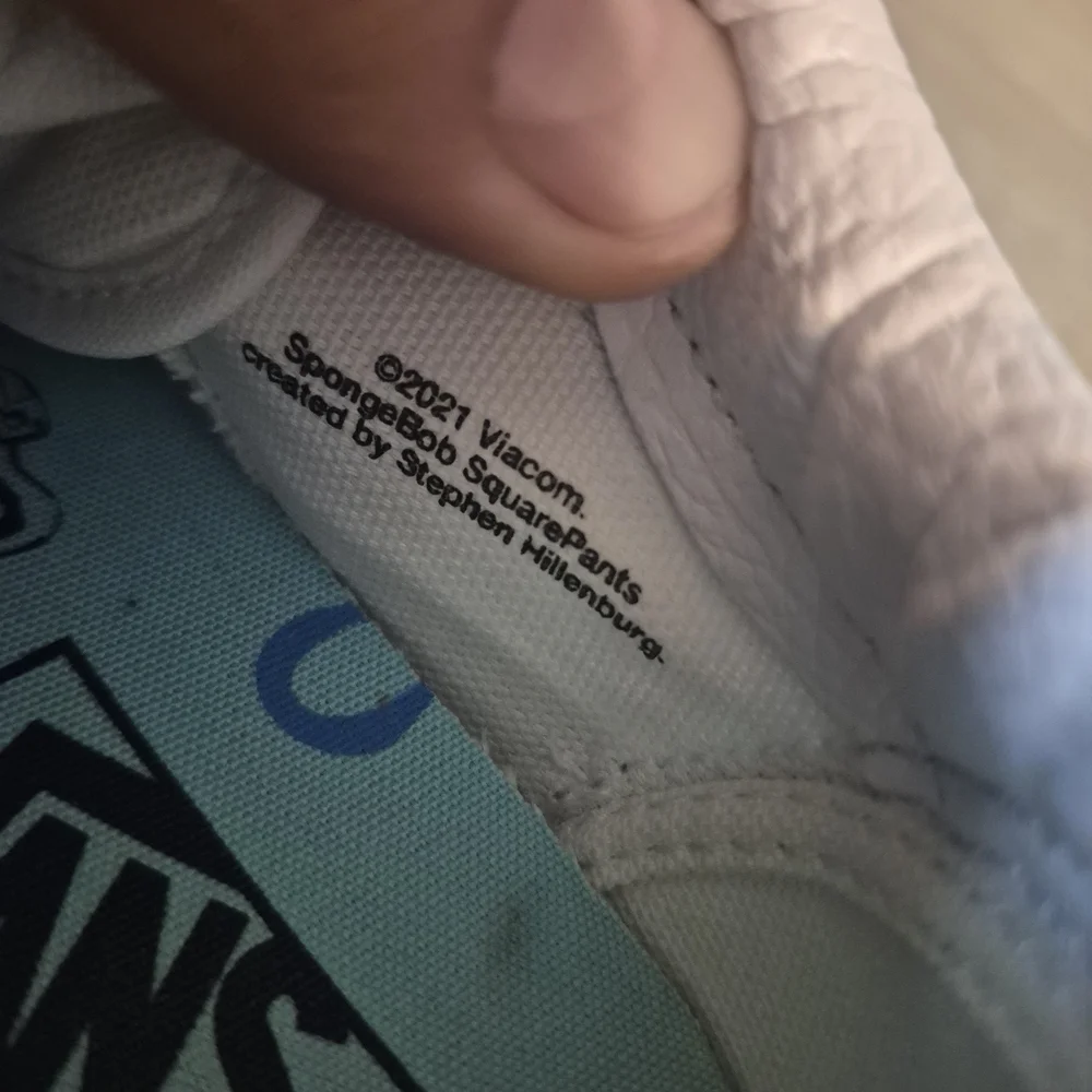 Vans Aqua and White Women's Sneakers